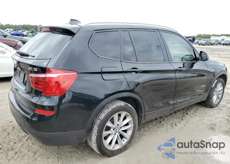 2017 BMW X3 xDrive28I z USA, uszkodzony, nr VIN 5UXWX9C39H0T23022